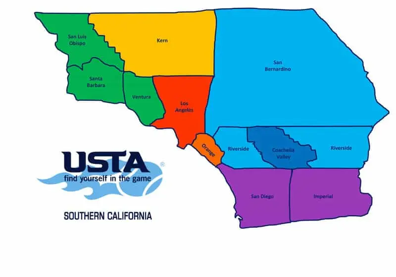 USTA Socal 3.5 4.0 4.5 USTA tennis league stats